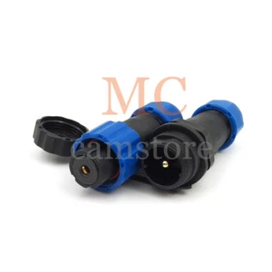 SD13 1Pin Panel Mount IP68 Waterproof Plug & Socket Connector 380V/25A 1pin - Picture 1 of 7