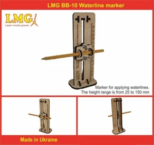 LMG BB-10 Wasserlinienmarker zum Auftragen von Wasserlinien, Lasermodellgravur - Bild 1 von 4