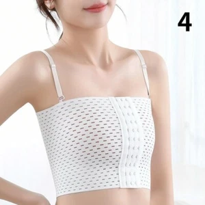 Ladies Buckle Chest Breast Binder Tomboy FTM Bra Vest Boob Tube Stretchy Sports - Picture 1 of 21