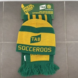 Tab Limited Edition Socceroos Scarf And Beanie - Picture 1 of 2