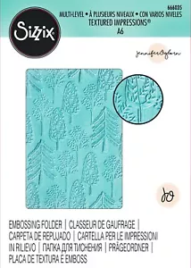 Sizzix Forest ML Prägemappe #666035 Einzelhandel $ 9,99 von Jennifer Ogborn - Bild 1 von 3