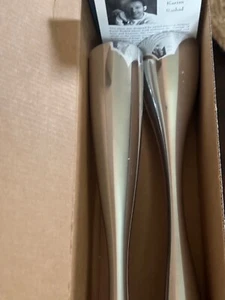 Nambe silver flare elegant candle sticks  - Picture 1 of 4