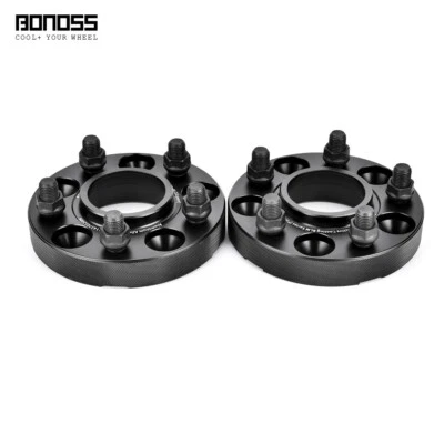 BONOSS 2pcs 25mm = 1 inch for Ford Mustang VI (S550) 2015+ Wheel Spacers 5x114.3 - Image 1 of 4