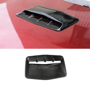 Auto Lufteinlass Motorhaube Lufthutze Luftstrom Kunststoff Schwarz Universell - Bild 1 von 13