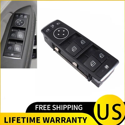 Interruptor maestro de ventana eléctrica para Mercedes G500 ML550 G63 GL63 AMG 2013/2014/2015 Foto 1 de 4