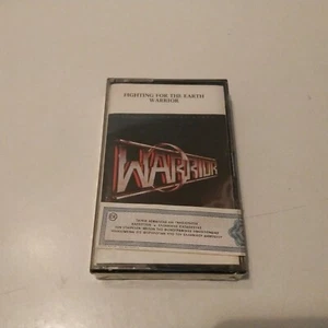 WARRIOR  rare Greek Sealed CASSETTE TAPE Fighting for the Earth heavy metal - Picture 1 of 8