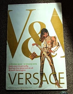 VERSACE Spring-Summer 1992 Linda Evangelista Framed Poster for V&A - Foto 1 di 4