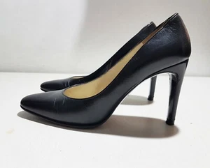 Charles Jourdan Zapatos de salón napa negra. nº 5 1/2 - Imagen 1 de 10