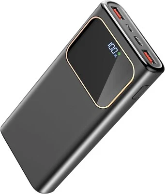 Powerbank 20000mAh Schnellladung Power Bank USB C Akku Externes Ladegerät B710 - Bild 1 von 4
