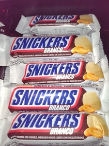 10x Snickers Candy Bar White Chocolate Limited Edition aus Brasilien - Bild 1 von 3