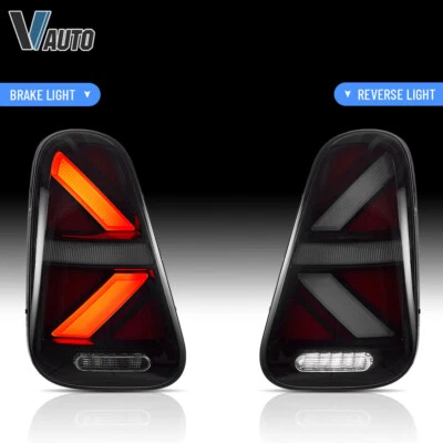 Luzes traseiras de lâmpada de freio traseira de LED para Mini R50 R52 R53 Cooper 02-06 transparente fumaça - Imagem 1 de 4