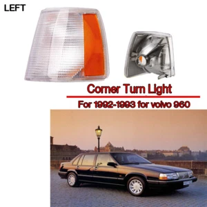 Carcasa de lente de luz de esquina de señal lateral izquierda para Volvo 940 960 740 90-95 - Imagen 1 de 11