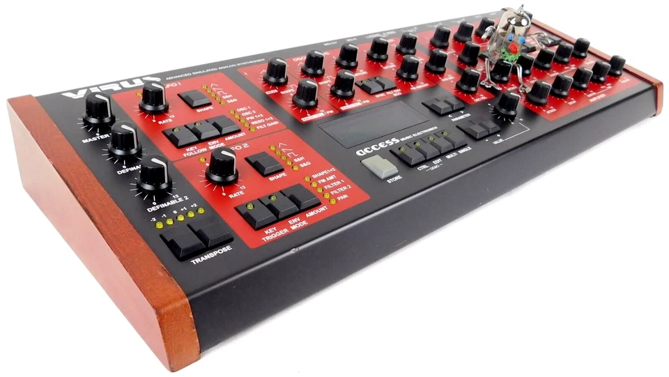 Access Virus A Synthesizer Desktop MIDI + Sehr gut + 1,5 Jahre Garantie - Bild 1 von 4