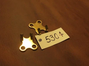 # 5304 RIFLE SLING HOOK small  BRASS pl.steel strap hook rifle NEW smaller type - Picture 1 of 6