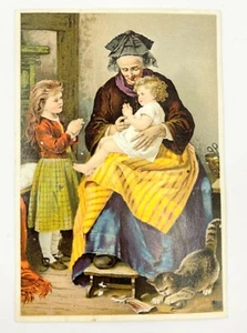 Tarjeta comercial victoriana Dr. Jayne's Tonic Vermifuge Quack Medicine - Imagen 1 de 2