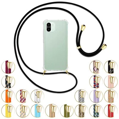 Collana (O) per Xiaomi Redmi A1 Cover protettiva Custodia con catena cordino - Immagine 1 di 4