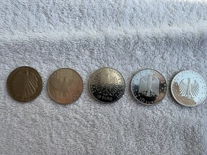 5x 10 Euro Gedenkmünzen 2013 Deutschland / BRD - Silbermünze - Bild 1 von 12