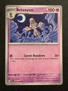 Beheeyem - 074/162 - Poco común - SV5: Fuerzas temporales - Juego de cartas coleccionables Pokémon - Imagen 1 de 3
