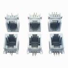 10Pcs RJ11 6P2C 6P4C 6P6C 2 4 6 Pin Telephone Modular Connector Female Socket