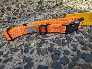 Cuello Carhartt Naranja Costura Reflectante Cuello Talla 12”-18” Mediano NUEVO - Imagen 1 de 14