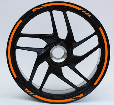 ⭐Motorrad Felgenaufkleber 17 Zoll GP Felgenrandaufkleber Aufkleber -VIELE FARBEN - Bild 1 von 4