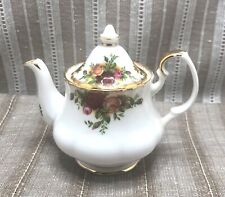 Royal Albert Old Country Roses Miniature Teapot Mini Tea Pot Beautiful