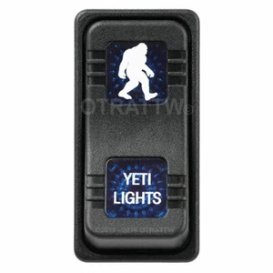 OTRATTW Carling Tech Contura X Rocker Switch, Polaris, YETI LIGHTS, BLUE LENS - Picture 1 of 4