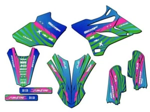 2019-2021 YZ 85 TIGRE Green Senge Graphics Kit Compatible with Yamaha - Picture 1 of 10