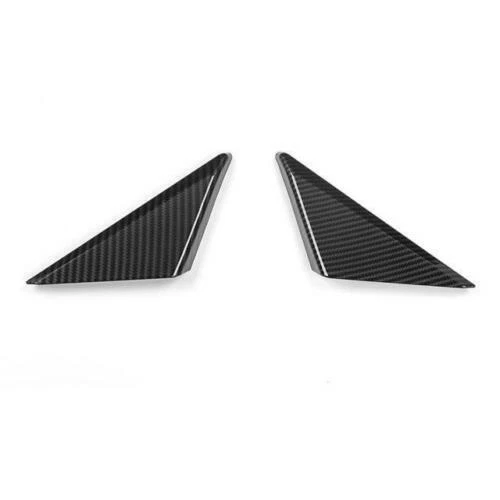2015-2021 Ford Mustang GT наружное зеркало треугольные молдинги отделка из углеродного волокна  - Изображение 1 из 1