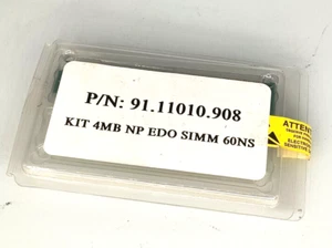 RARE NEW ACER 4MB NON-PARITY EDO SIMM 60NS ACER PN 91.11010.908 RM4-BIN43 - Picture 1 of 4
