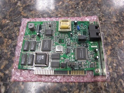 Vintage GVC Lucent F-1128HVT1 Fax Modem Slot Card - JR41 - Image 1 of 4