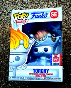 ERIN JACKSON SIGNED Torchy Funko Pop PSA/DNA OLYMPICS GOLD SPEEDSKATING - Picture 1 of 6