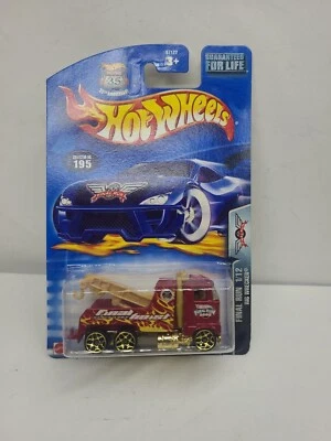Hot Wheels "Final Run 1/12" Rig Wrecker - Red  - Image 1 of 4