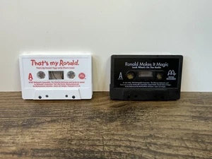 Vintage That's My Ronald & Ronald Makes It Magic McDonald's Cassette Tapes - Bild 1 von 5
