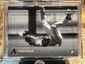 2023 Topps Blanco y Negro #2 Corbin Carroll Variación de Imagen de Control SP - Imagen 1 de 2