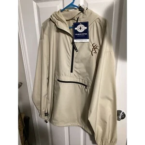 charles river apparel pack and go tan jacket windbreaker XL NWT 9904 - Picture 1 of 2