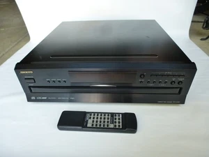 ONKYO Model DX-C390 6-Disc CD Carousel Changer Player Black TESTED - Picture 1 of 19