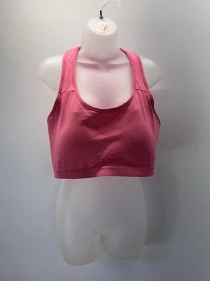 AVIA женщин вентилируемый литой чашка бюстгальтер размер XXL (22) ярко розовый крюк петля застежки - Изображение 1 из 4