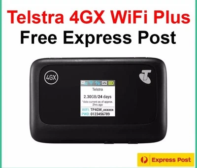 Telstra 4GX 4G Wifi ZTE MF910Y Wireless Portable Modem  AU STOCK SEALED EXP POST - image 1 of 4