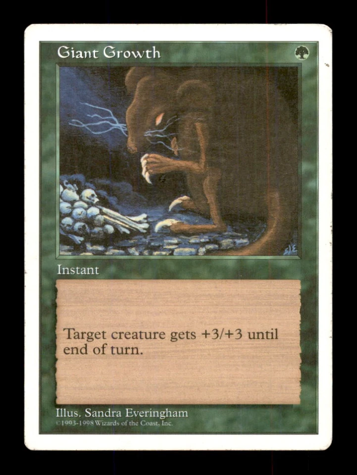 MTG Giant Growth LP Light Play Anthologies [991] - Image 1 of 1