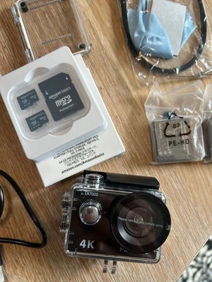 AKASO EK7000 4K Ultra HD Underwater Sports Action Camera Accessories SD Cards - Image 1 of 4