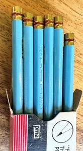 12 Berol Verithin Non-Photo Blue 761 1/2 Eagle Buntstifte Vintage NOS - Bild 1 von 13
