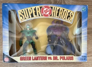 DC Super Heroes Green Lantern Vs Dr Polaris Action Figure Hasbro 99 NIB 90s - Picture 1 of 9