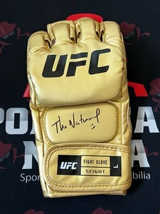 Caio Borralho Autographed UFC MMA Gold Glove Full Auto PSA DNA COA - Picture 1 of 2