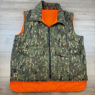Vtg Winchester Trebark Conceal Reversible Insulated Camo Hunting Shooting - Image 1 of 4