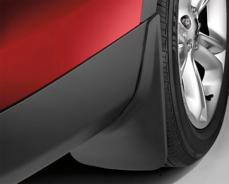 FORD EXPLORER 2011-2019 Molded Black Splash Guard Mud Protector Flaps Front Pair Foto 1 de 4