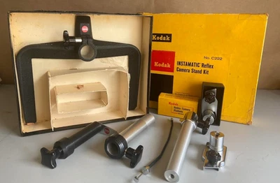 Soporte para cámara Kodak C222 vintage nuevo stock antiguo en caja soporte Instamatic Reflex Foto 1 de 4