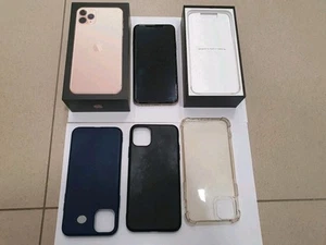 TOP APPLE IPHONE 11 PRO MAX GOLD 64GB 3 X ETUI OCHRONNE PAKIET AKCESORIÓW ORYGINALNE OPAKOWANIE - Zdjęcie 1 z 8