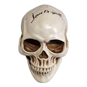 Teschio Prop Replica a grandezza reale autografato da Dario Argento Horror PROOF - Foto 1 di 8