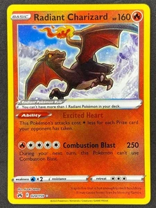 Pokémon Radiant Charizard 020/159 CRZ Crown Zenith NM - Picture 1 of 2